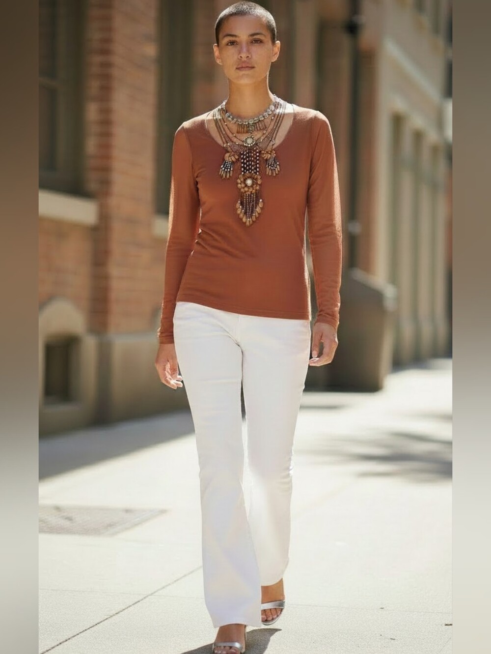 Bill Blass Antique Rose Tulle Top XS NWT